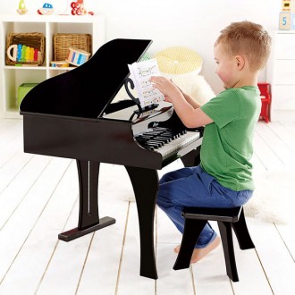 Piano infantil de juguete negro - Mimitos Home