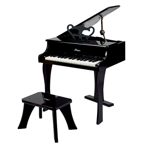 Piano infantil de juguete negro - Mimitos Home