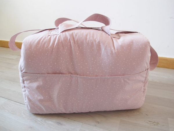 BOLSO DE MATERNIDAD ROSA ESTRELLAS NUEVA COLECCION