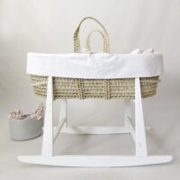 soporte balancín blanco