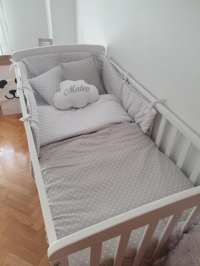 Cuna de Haya Blanca - Mimitos Home