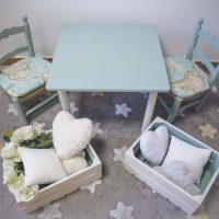 MESA INFANTIL ARTESANAL POETIC