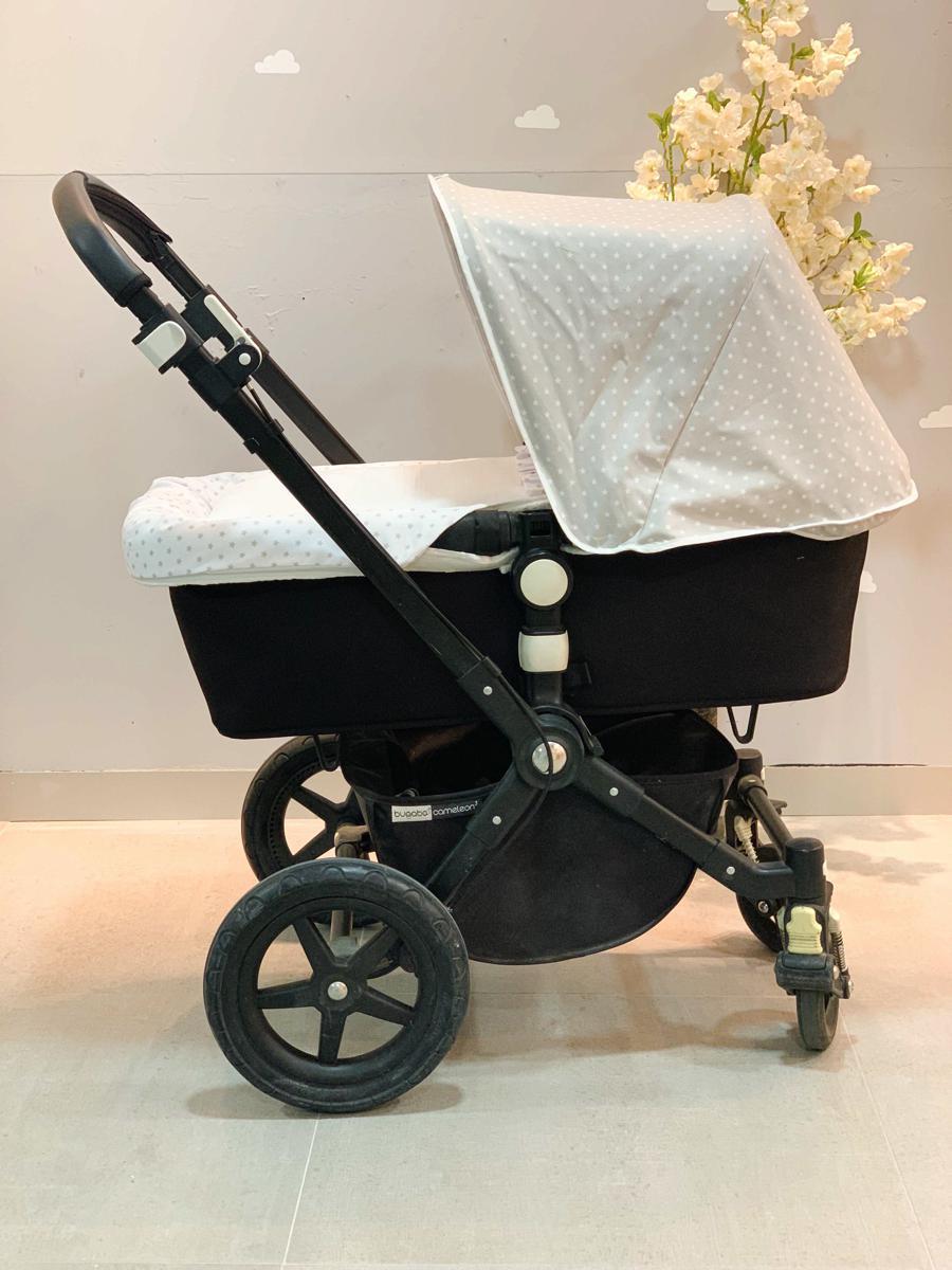 capota bugaboo camaleon sweet tweed pasito a pasito