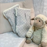 MANOPLAS-PIQUE-GRIS-ESTRELLAS-BLANCAS