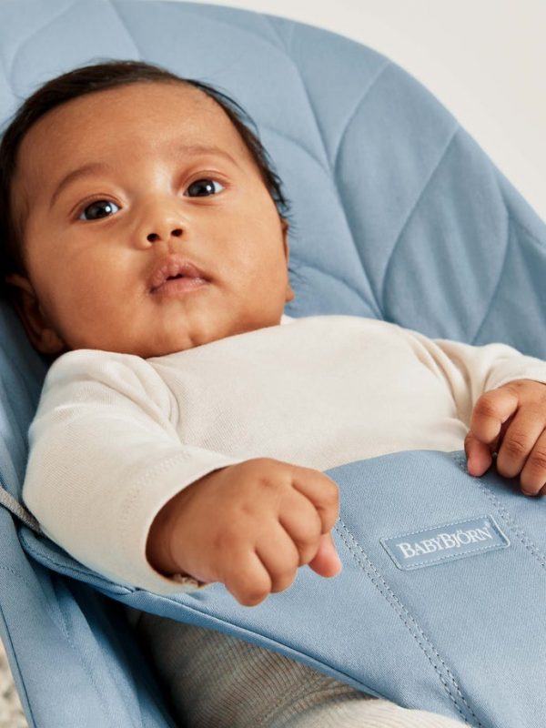 Hamaca Babybjorn Balance Bouncer Petalo Blue