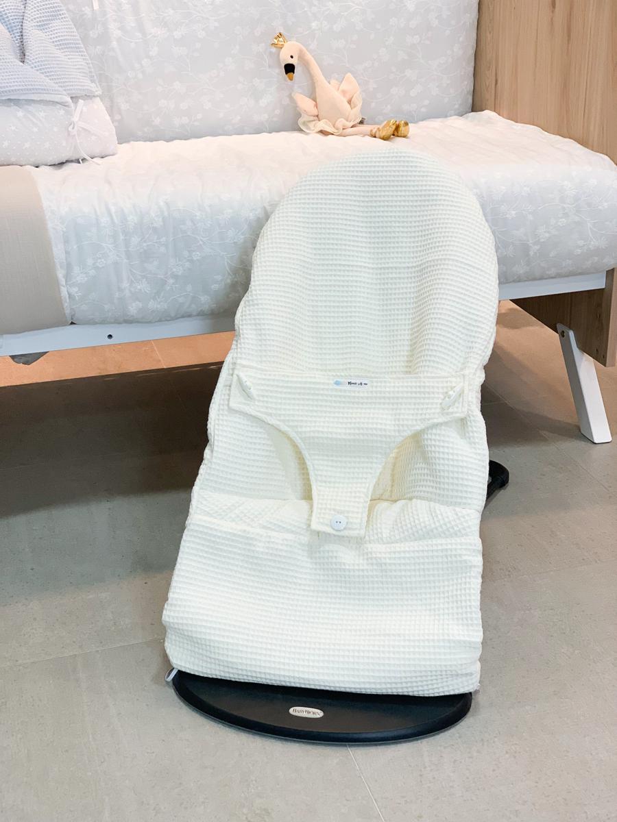 Funda para hamaca babybjorn Tela Sacks Blanco Roto - Mimitos Home