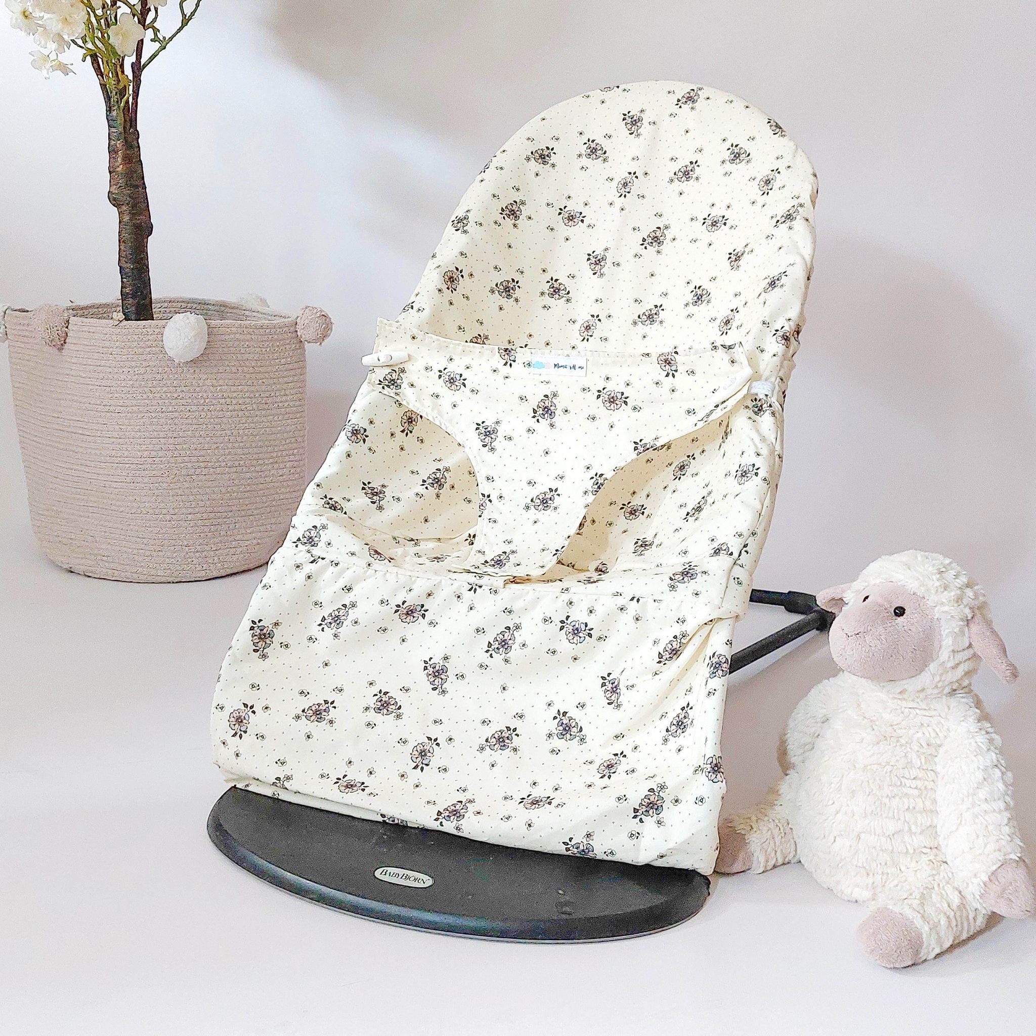 Funda para hamaca babybjorn tela Angels - Mimitos Home