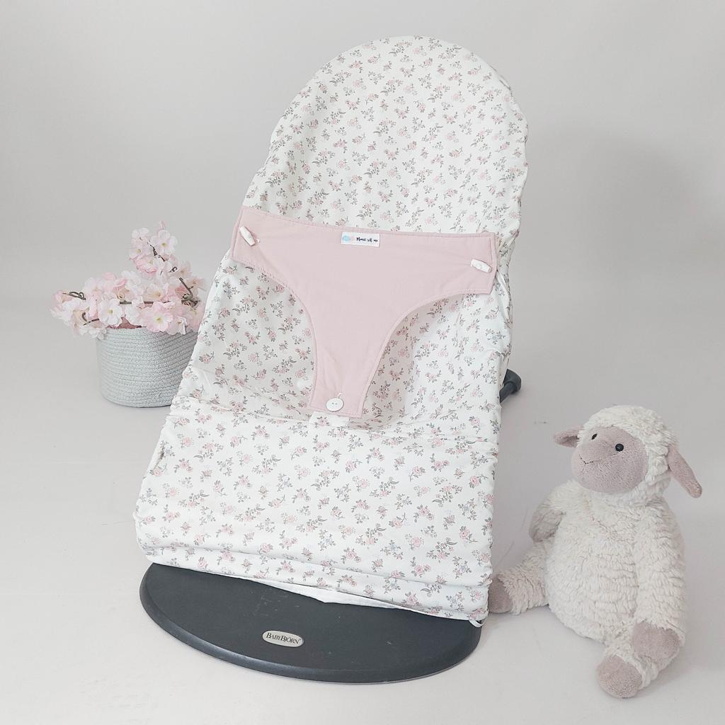 Funda para hamaca babybjorn tela flores Vintage - Mimitos Home