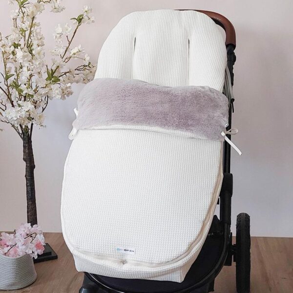 saco de silla sacks blanco nuclear pelo gris