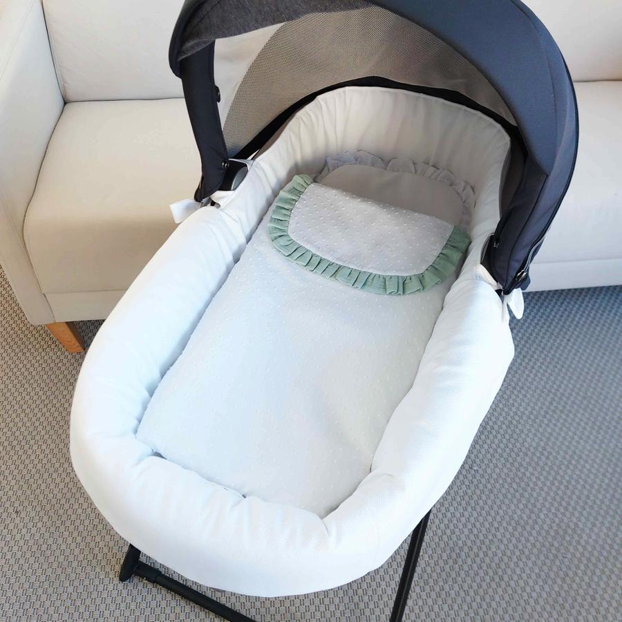 comprar bolso carrito paseo bebé recien abeja blanco