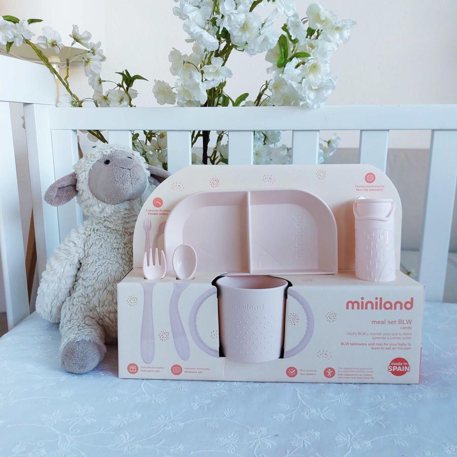 Vajilla infantil para BLW meal set mint - Mimitos Home